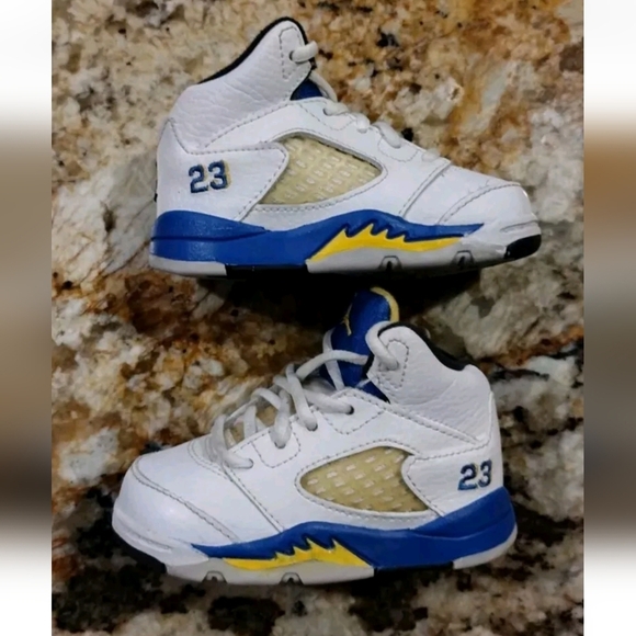 Nike Air Jordan Retro 5 V "Laney" toddler sz 4C sneakers - Picture 1 of 5